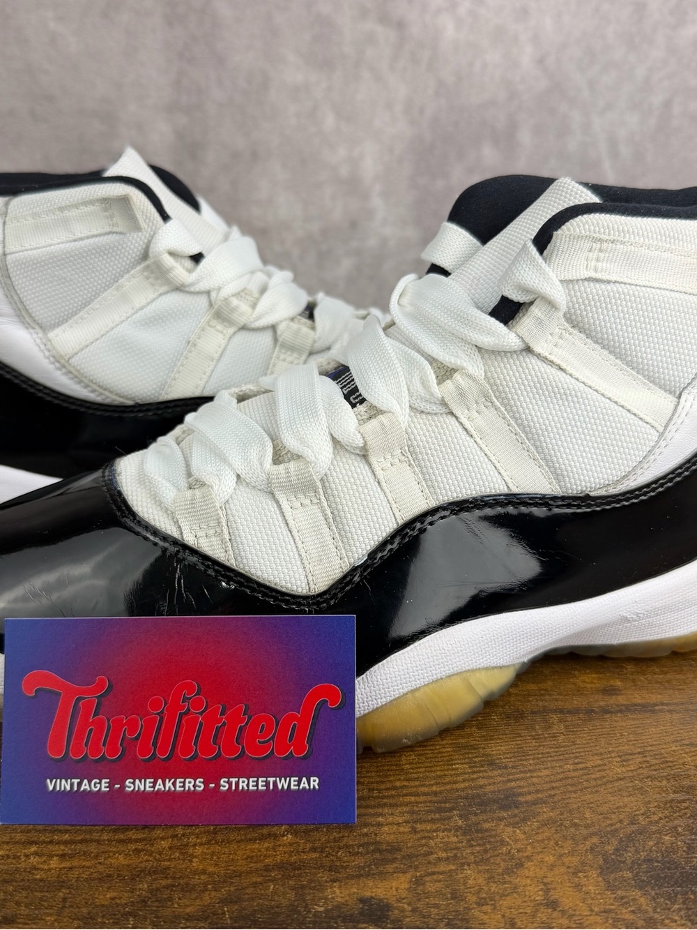 Air Jordan 11 Retro High Concord 2018 Size 8 378037-100 Men’s Sneakers OG Rare